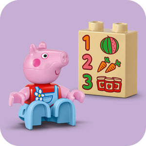 LEGO Duplo Peppa Pig Tractor & Market - Treasure Island Toys
