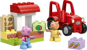 LEGO Duplo Peppa Pig Tractor & Market - Treasure Island Toys
