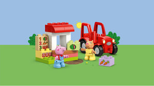 LEGO Duplo Peppa Pig Tractor & Market - Treasure Island Toys