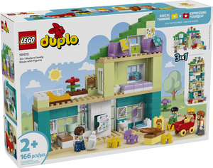 LEGO Duplo Town 3in1 Modern Family House - Treasure Island Toys