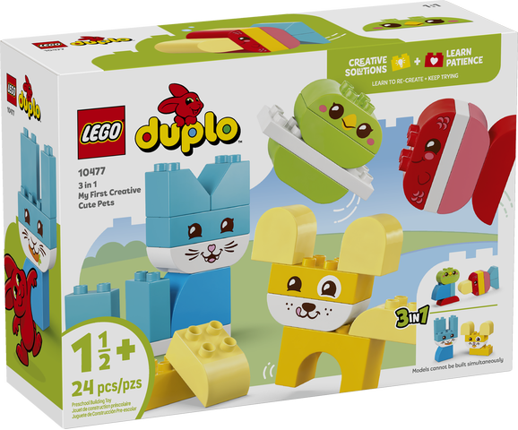 LEGO Duplo My First 3in1 Creative Cute Pets