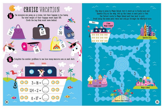 Unicorn Math Missions - Treasure Island Toys
