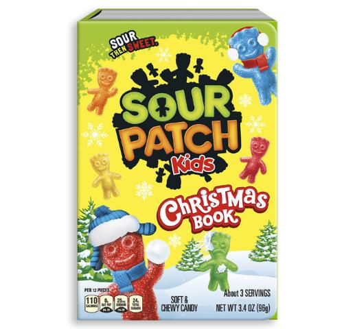 Christmas Sour Patch Kids Stocking Stuffer Book