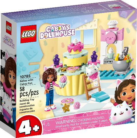 LEGO Gabby's Dollhouse Bakey with Cakey Fun - Treasure Island Toys
