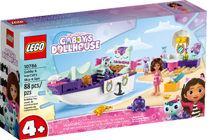LEGO Gabby's Dollhouse Gabby & MerCat's Ship & Spa - Treasure Island Toys