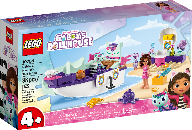 Spa　Treasure　MerCat's　Island　LEGO　Dollhouse　Gabby's　Gabby　Ship　Toys