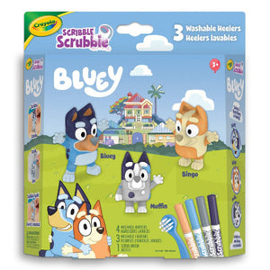 Crayola Scribble Scrubbie Pets Bluey Combo 3 Pack - Treasure Island Toys
