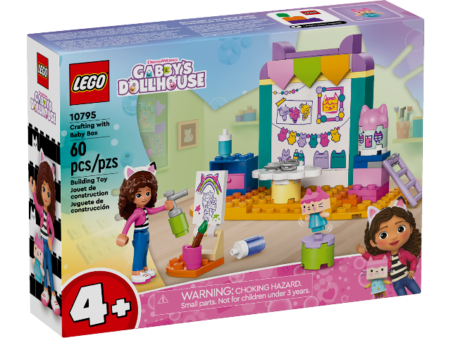 LEGO Gabby's Dollhouse Crafting with Baby Box - Treasure Island Toys