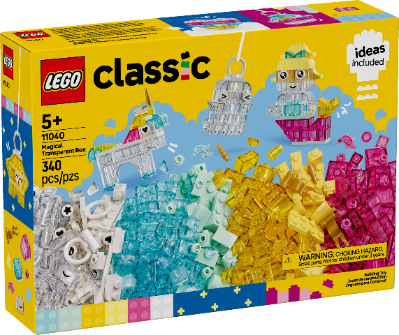 LEGO Classic Magical Transparent Box - Treasure Island Toys