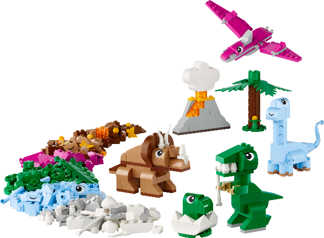 LEGO Classic Creative Dinosaurs - Treasure Island Toys
