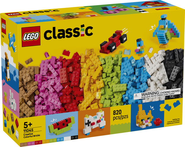 LEGO Classic Creative Colourful Bricks