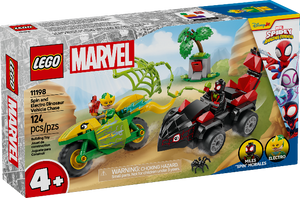 LEGO Marvel Spidey Spin and Electro Dinosaur Vehicle Chase