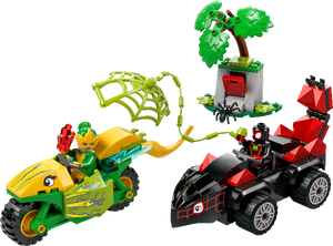 LEGO Marvel Spidey Spin and Electro Dinosaur Vehicle Chase