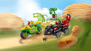 LEGO Marvel Spidey Spin and Electro Dinosaur Vehicle Chase