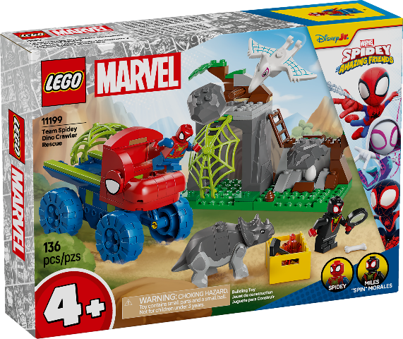 LEGO Marvel Spidey Team Spidey Dino Crawler Rescue - Treasure Island Toys