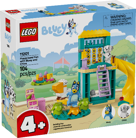 LEGO Bluey Playground Fun with Bluey and Chloe - Treasure Island Toys