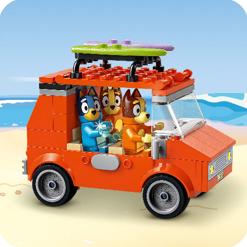 LEGO Bluey Beach & Family Car Trip - Treasure Island Toys