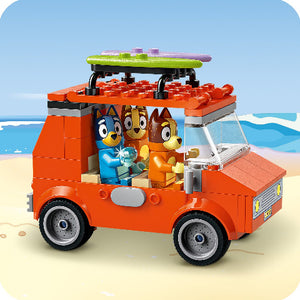 LEGO Bluey Beach & Family Car Trip - Treasure Island Toys