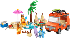 LEGO Bluey Beach & Family Car Trip - Treasure Island Toys