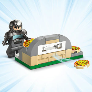 LEGO Marvel Spidey On His Motorcycle vs. Rhino