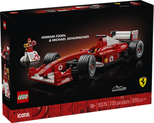LEGO Icons Ferrari F2004 with Michael Schumacher - Treasure Island Toys