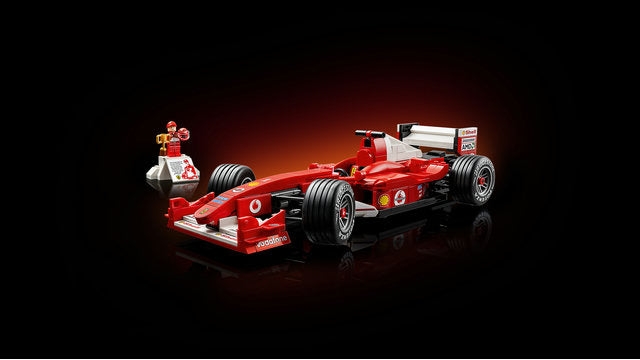 LEGO Icons Ferrari F2004 with Michael Schumacher - Treasure Island Toys