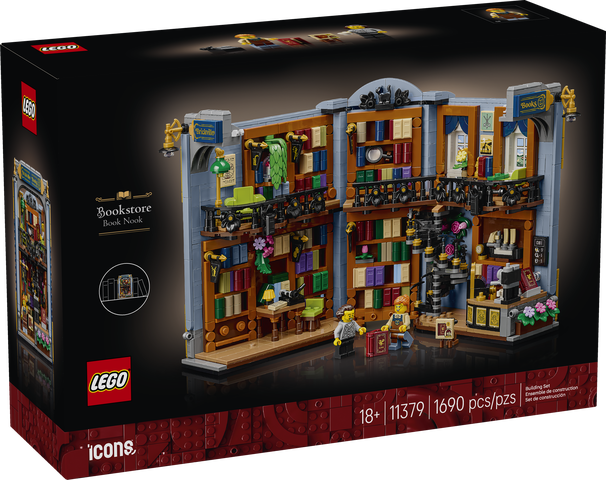 LEGO Icons Bookshop: Book Nook
