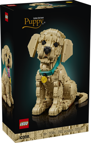 LEGO Icons Golden Retriever Puppy - Treasure Island Toys