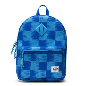 Herschel Heritage Kids Backpack Check Yourself Dazzling Blue