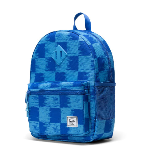 Herschel Heritage Kids Backpack Check Yourself Dazzling Blue