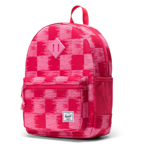 Herschel Heritage Kids Backpack Check Yourself Raspberry