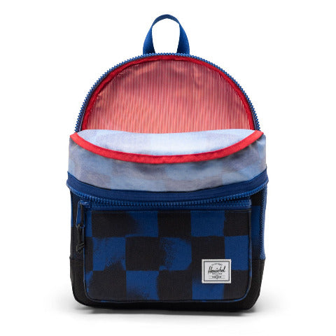 Herschel Heritage Kids Backpack Stencil Checker Sodolite Blue - Treasure Island Toys
