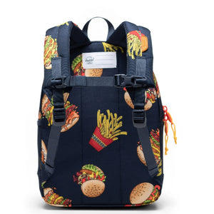 Herschel Heritage Kids Backpack Burgers and Fries - Treasure Island Toys