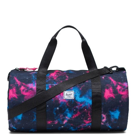 Herschel Classic Duffle Little Herschel Fuchsia Purple Galaxy - Treasure Island Toys