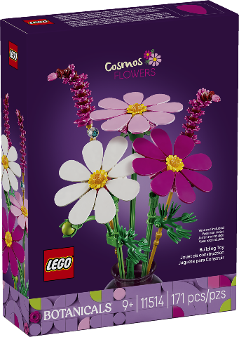 LEGO Botanical Cosmos Flowers