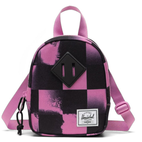 Herschel Heritage Crossbody Stencil Checker Opera Mauve - Treasure Island Toys