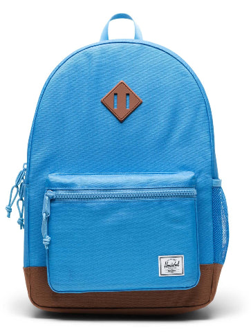 Herschel Heritage Youth Backpack Azure Blue/Saddle Brown