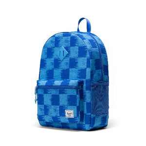 Herschel Heritage Youth Backpack Check Yourself Dazzling Blue