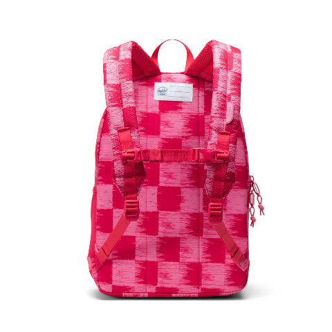 Herschel Heritage Youth Backpack Check Yourself Raspberry