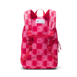 Herschel Heritage Youth Backpack Check Yourself Raspberry