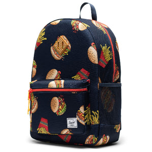 Herschel Heritage Youth Backpack Burgers and Fries - Treasure Island Toys