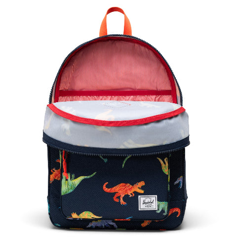 Herschel Heritage Youth Backpack Watercolour Dinos Darkest Navy - Treasure Island Toys