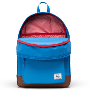Herschel Heritage Youth Backpack French Blue Saddle Brown - Treasure Island Toys