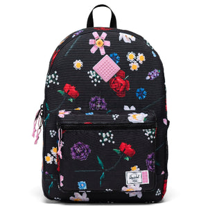 Herschel LEGO Heritage Youth Backpack Falling Florals - Treasure Island Toys