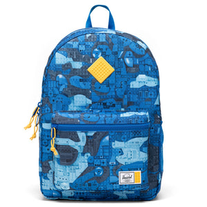 Herschel LEGO Heritage Youth Backpack Abstract Bricks Blue - Treasure Island Toys