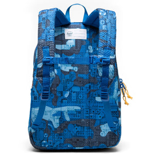 Herschel LEGO Heritage Youth Backpack Abstract Bricks Blue - Treasure Island Toys