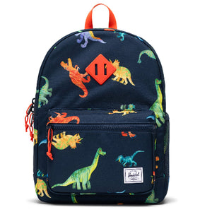 Herschel Heritage Kids Backpack Watercolour Dinos Darkest Navy - Treasure Island Toys