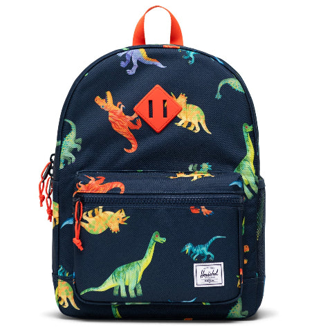 Herschel Heritage Kids Backpack Watercolour Dinos Darkest Navy