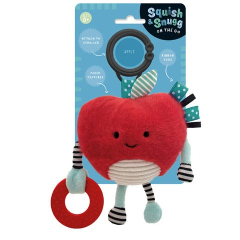 Squish & Snugg On the Go Apple - Treasure Island Toys