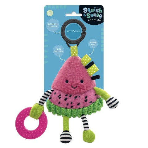 Squish & Snugg On the Go Watermelon - Treasure Island Toys
